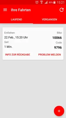 Call a Bike android App screenshot 1