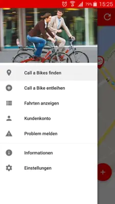 Call a Bike android App screenshot 2